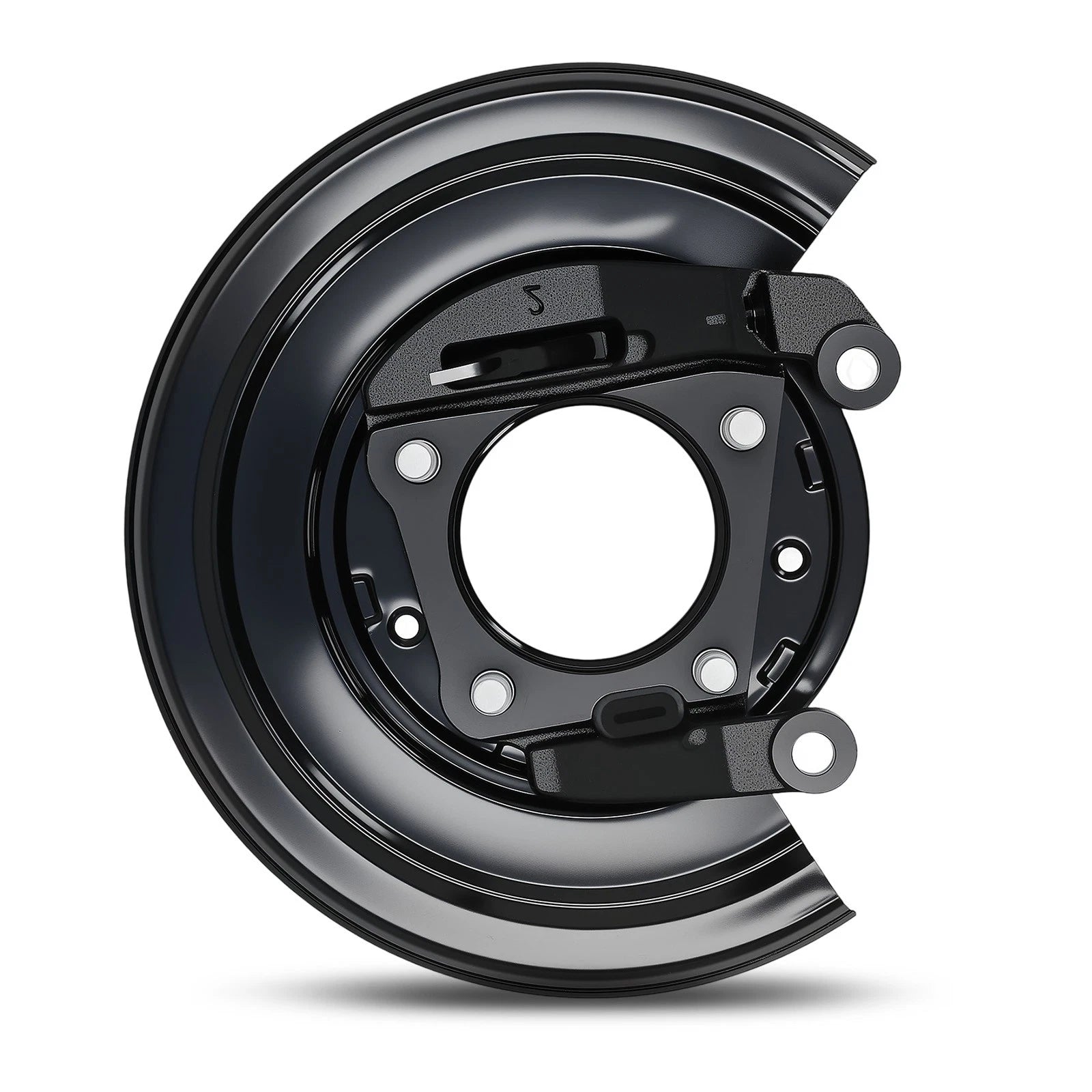 Rear Driver Side Parking Brake Backing Plate for F-550 Super Duty (2011–2012)