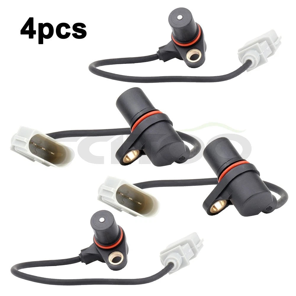 4X Crankshaft Position Sensor for Audi TT Quattro (2001–2002) 1.8L 1781CC