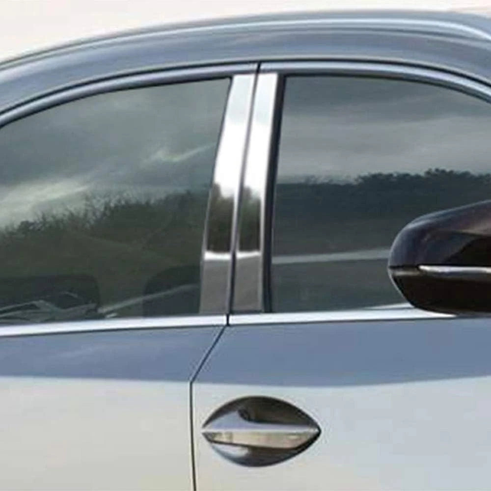 Luxury FX Stainless Steel Pillar Post Trim 4pc for Lexus NX (2015–2021)
