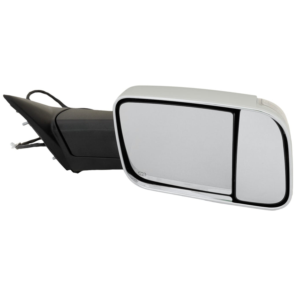Towing Mirrors for Ram 2500 (2019–2021) Power Heated Chrome with Signal Light