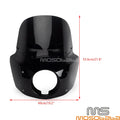 Matte Black Headlight Fairing w/ 12" Windshield for HD Softail Low Rider S (20-23)