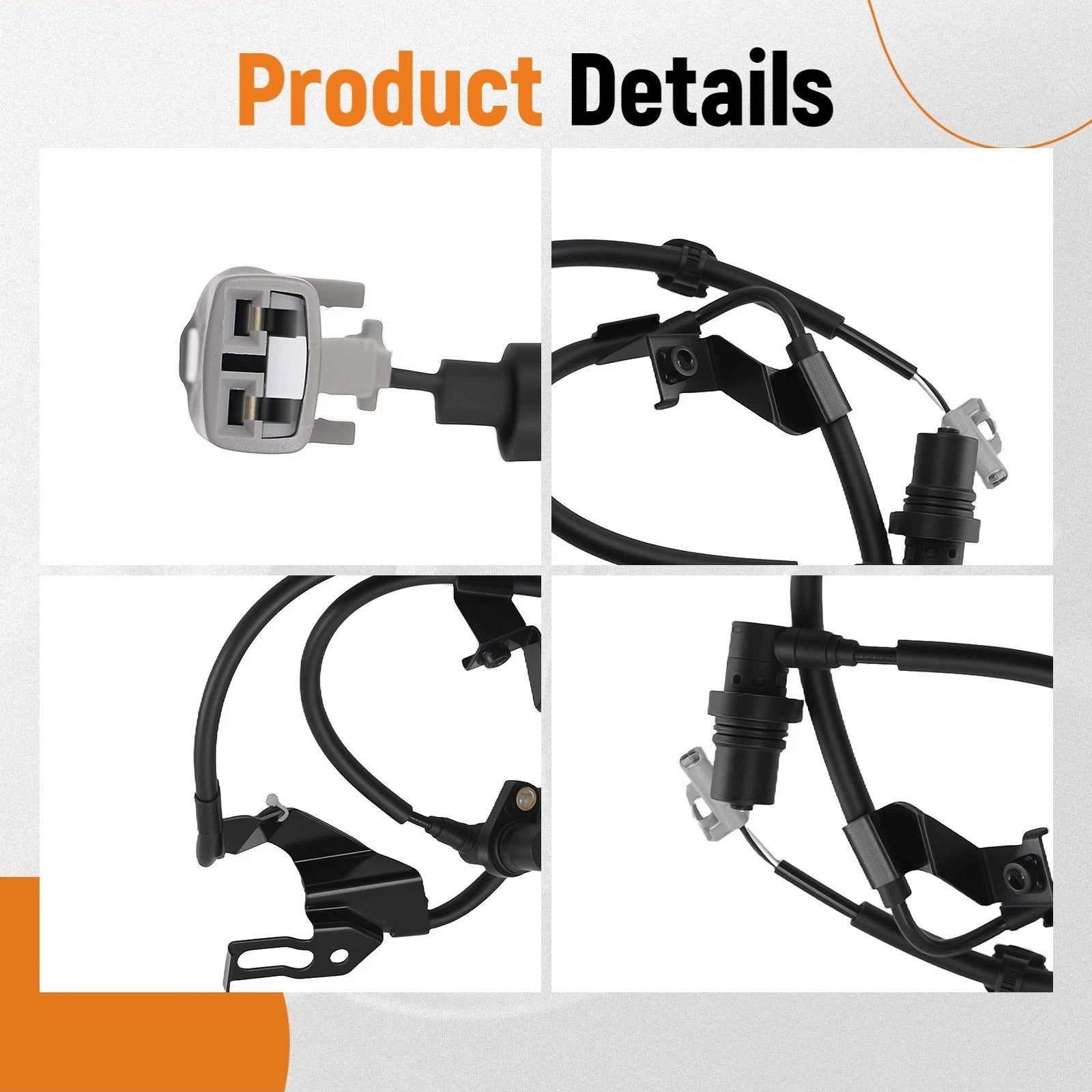 2X Front ABS Speed Sensor for Lexus SC430 GS430 GS400 (2001–2010) 8954230160
