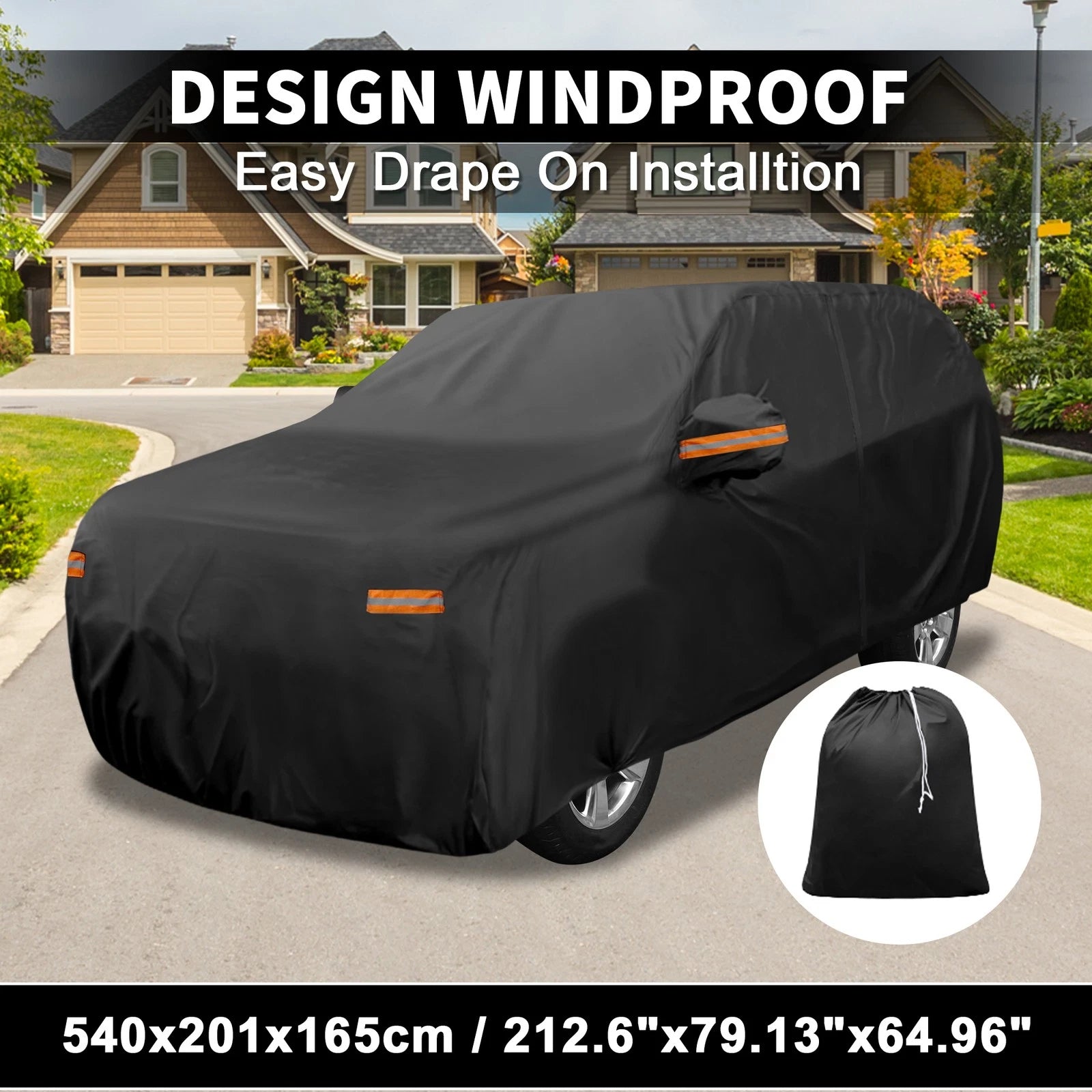 Waterproof Aluminum Film Car Cover for Ford Expedition (2018–2023)