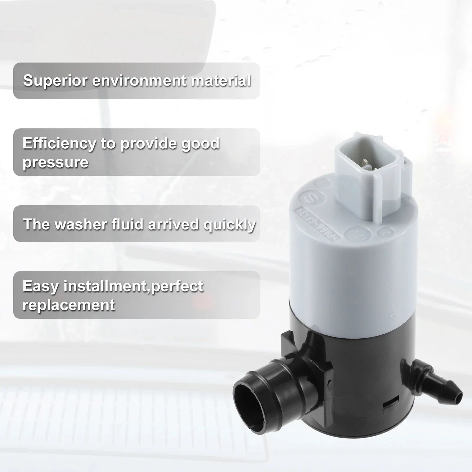 1 Pcs Windshield Washer Pump for Toyota Corolla (2007–2013)