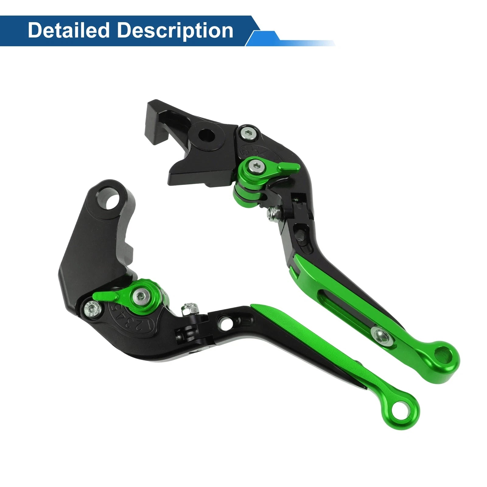 Adjustable Brake Clutch Levers for Honda NC700/NC750 S/X (2012–2020) Black Green