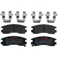 Set of 4 Disc Brake Pads for Cadillac DeVille (1994–1996)