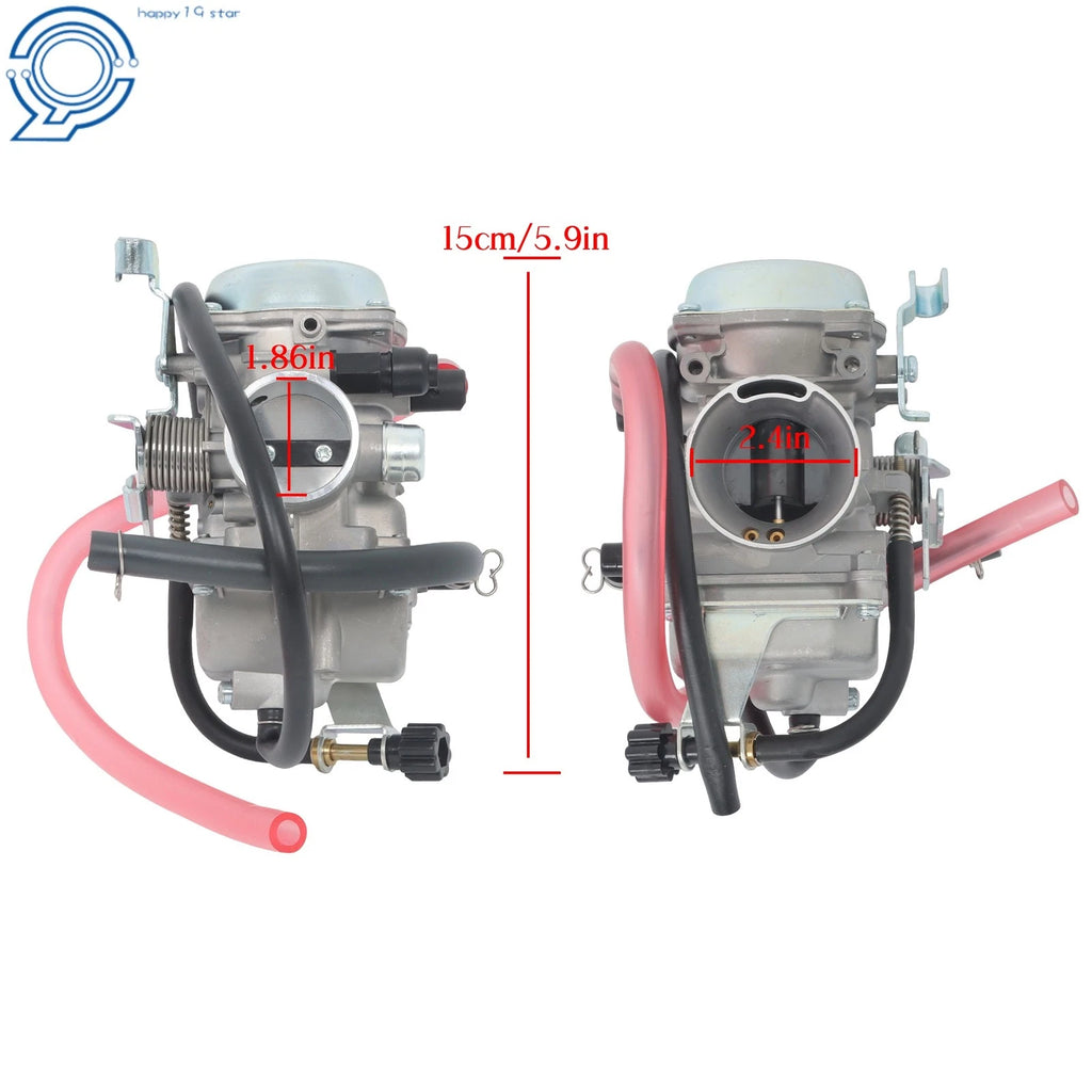 Carburetor with Intake Boot for Kawasaki KLR250 (1987-2005)