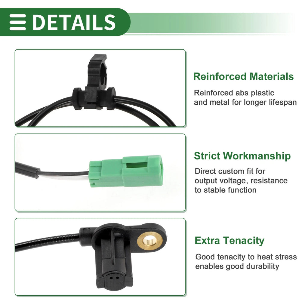ABS Wheel Speed Sensor No.ZZCB43711 for Mazda Tribute (2009–2011)