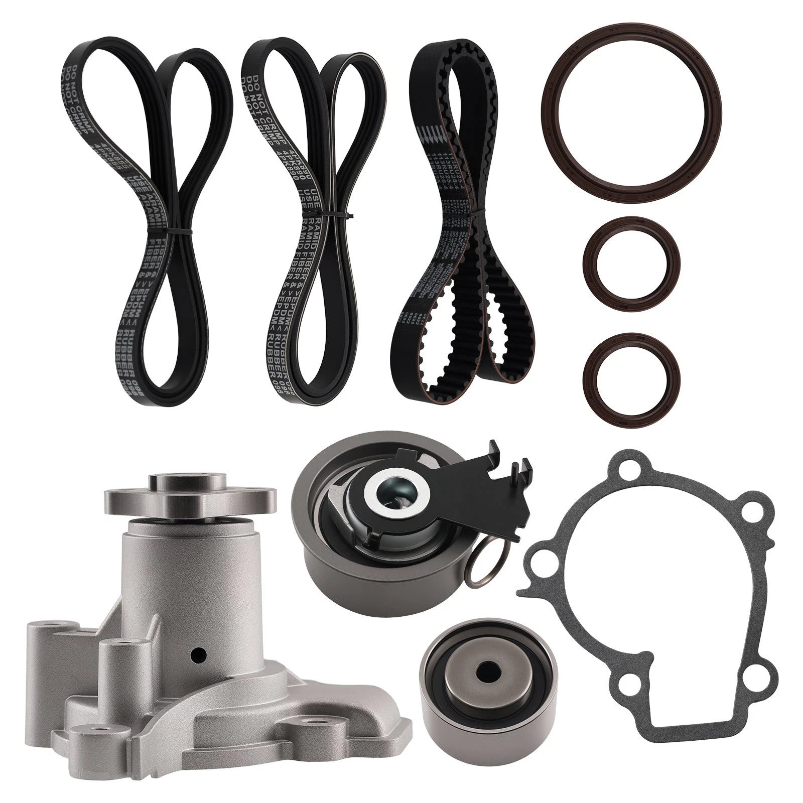 Timing Belt Kit for Hyundai Elantra 2.0L (2006–2012) Kia Soul Spectra