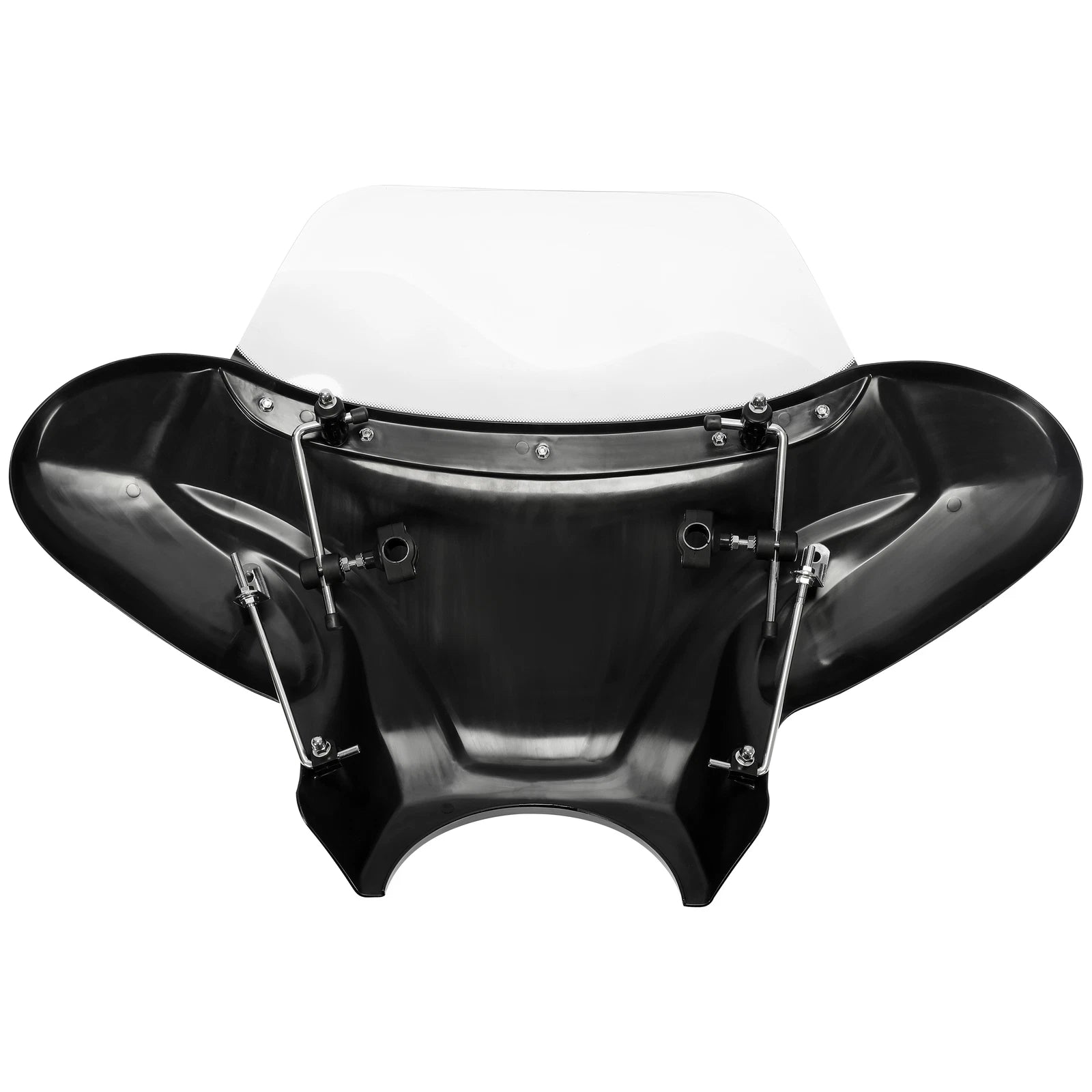 Front Batwing Fairing Windshield for Harley Yamaha Honda Motorcycle (ABS)