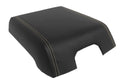Leather Console Lid Armrest Cover for Ford F150 Raptor (2015–2020) Beige Stitch