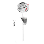2X High-Temperature Kitchen Oil Thermometer with Stand for Cooking & Grilling