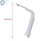 Set of 2 Bumper Trim Molding for Honda Pilot (2023–2025) Silver Chrome