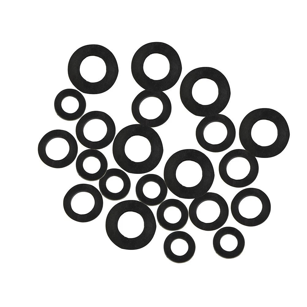Assorted Tap Washers Set for Bath Sink Basin Shower (3/8", 1/2", 3/4")