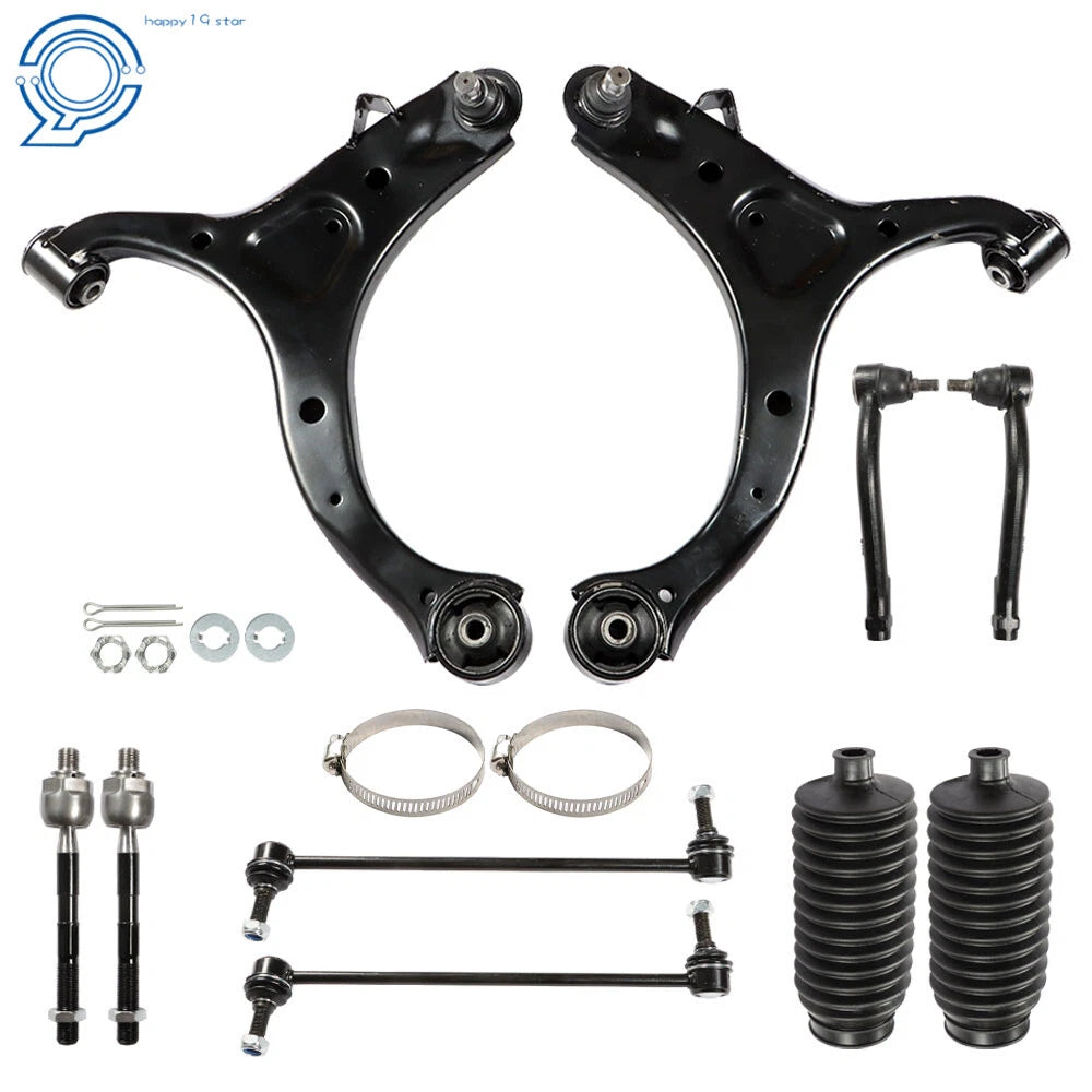 Set of 2 Front Lower Control Arms for Hyundai Santa Fe (2007–2012)