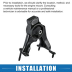 Rear Engine Support Mount for Toyota Caldina (2002–2007)