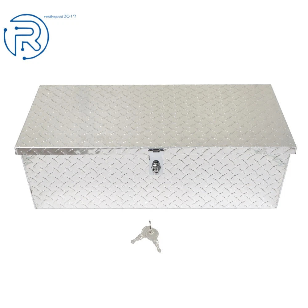 30" Aluminum Tool Box for Full Size Pickup Truck Bed