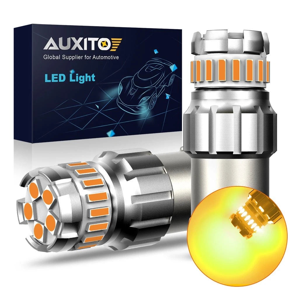 2X LED Turn Signal Bulbs 7528 1157 2357A for AUXITO