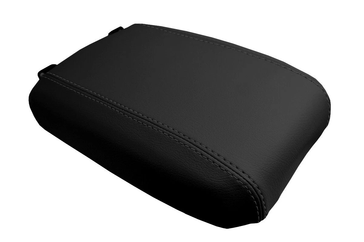 Console Lid Pull Over Cover Leather for Toyota Tacoma (2016–2019) Black