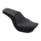 Driver Passenger Seat for Harley Dyna Low Rider FXDL, Street Bob FXDB (2006–2017)