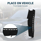 Dashboard Cover Mat for Suzuki Jimny JB64 JB74 (2018–2024) Black