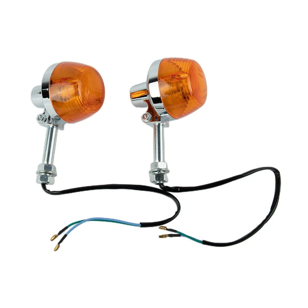 8mm Turn Signal Indicator Light for C70 CT70 CT90 XL100 CB350 (1970–1979)
