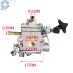 Carburetor Kit for BR550 BR600 Backpack Blower (BR500)