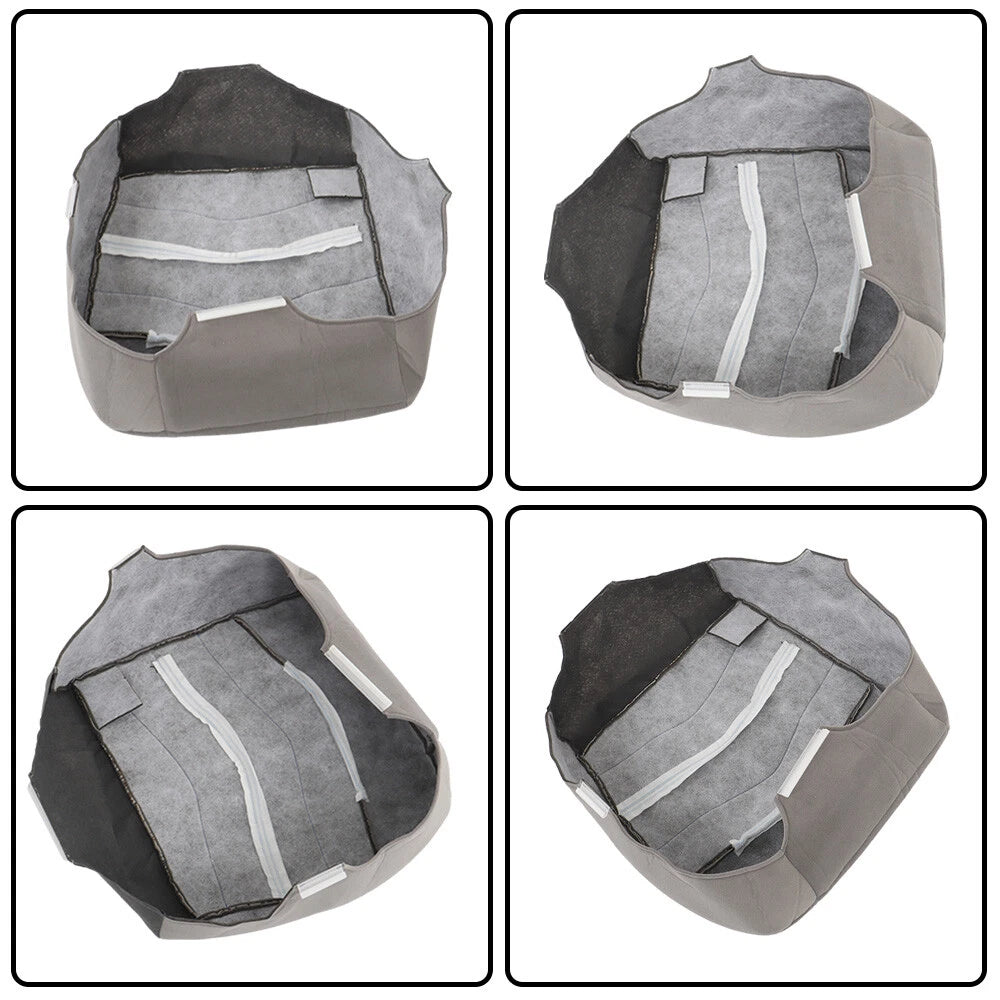 Front Driver Bottom Cloth Seat Cover for Ford F250 F350 F450 F550 XLT (1999–2000)