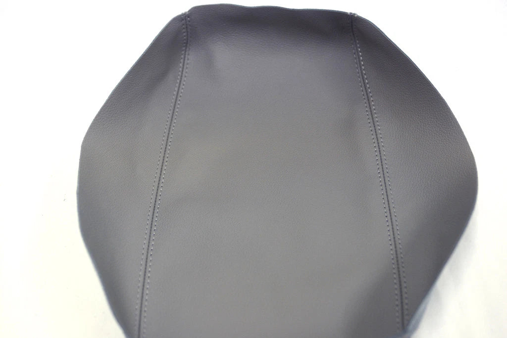Center Console Armrest Cover for Toyota Highlander (2008–2013) Gray Leather