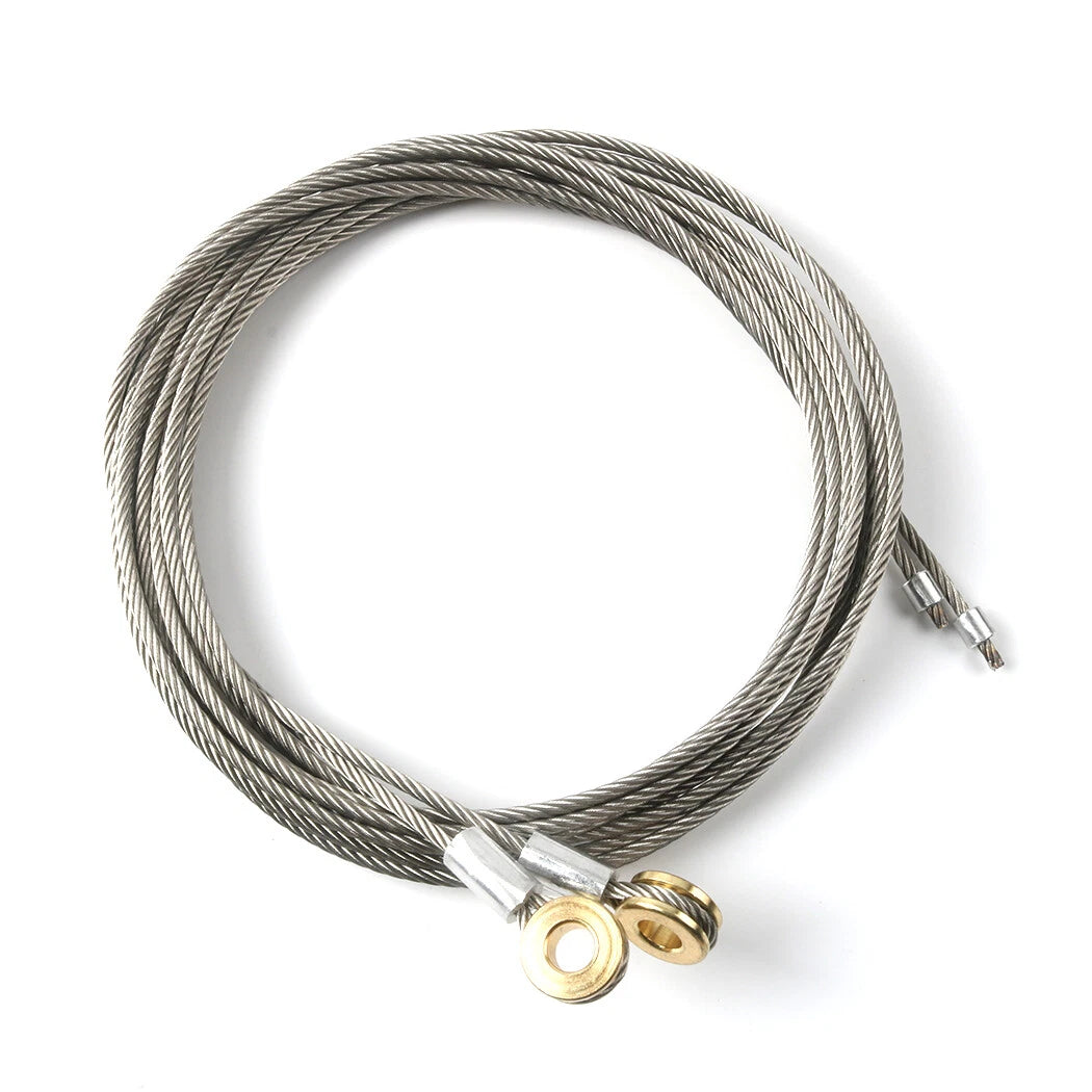 Set of 2 Cables for Whiting Todco Truck Door Trailer Door