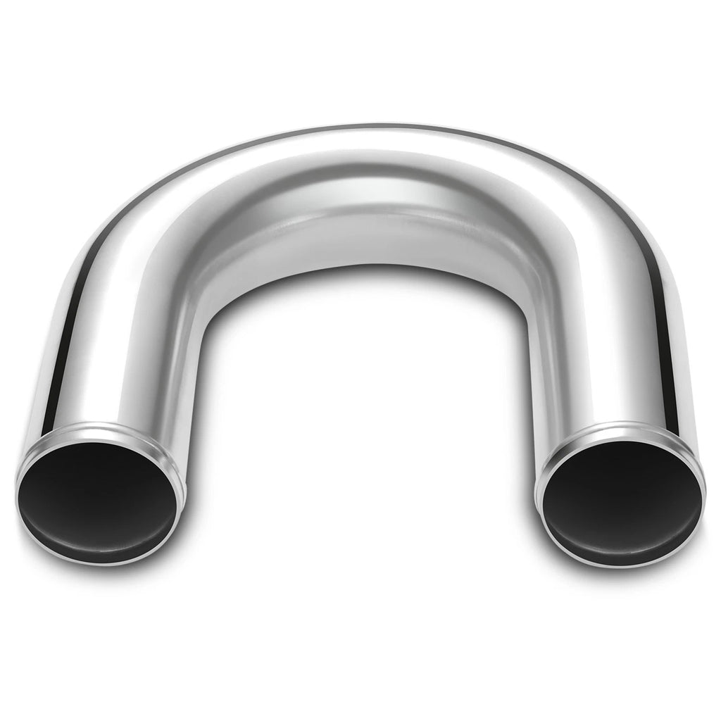 3" OD U-Bend Pipe for Intercooler (180 Degrees, 9-Gauge Aluminum)