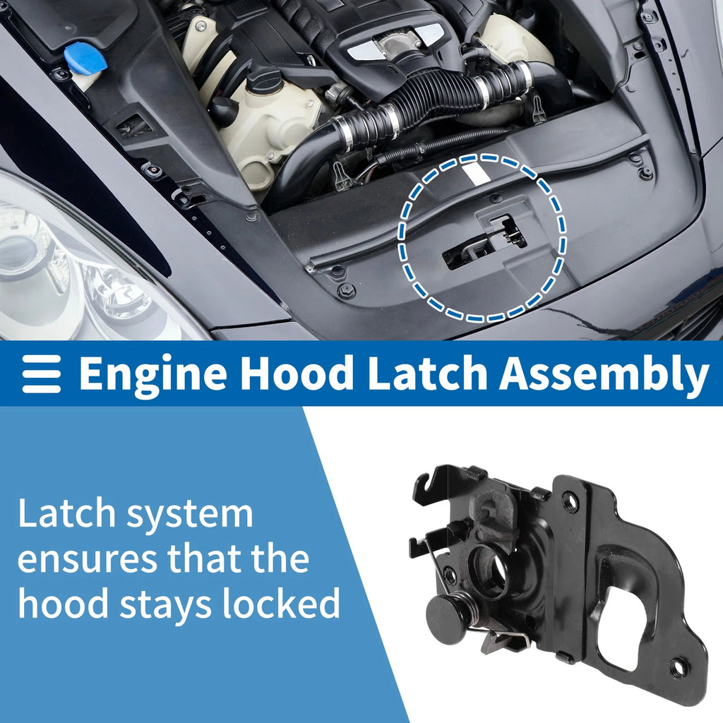 Hood Latch Assembly for Kia Rio (2006–2011) No. 811301G000
