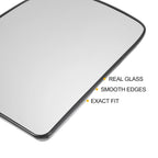 Left Side Heated White Mirror Glass for Ford E150 E250 E350 E450 (2000–2023)