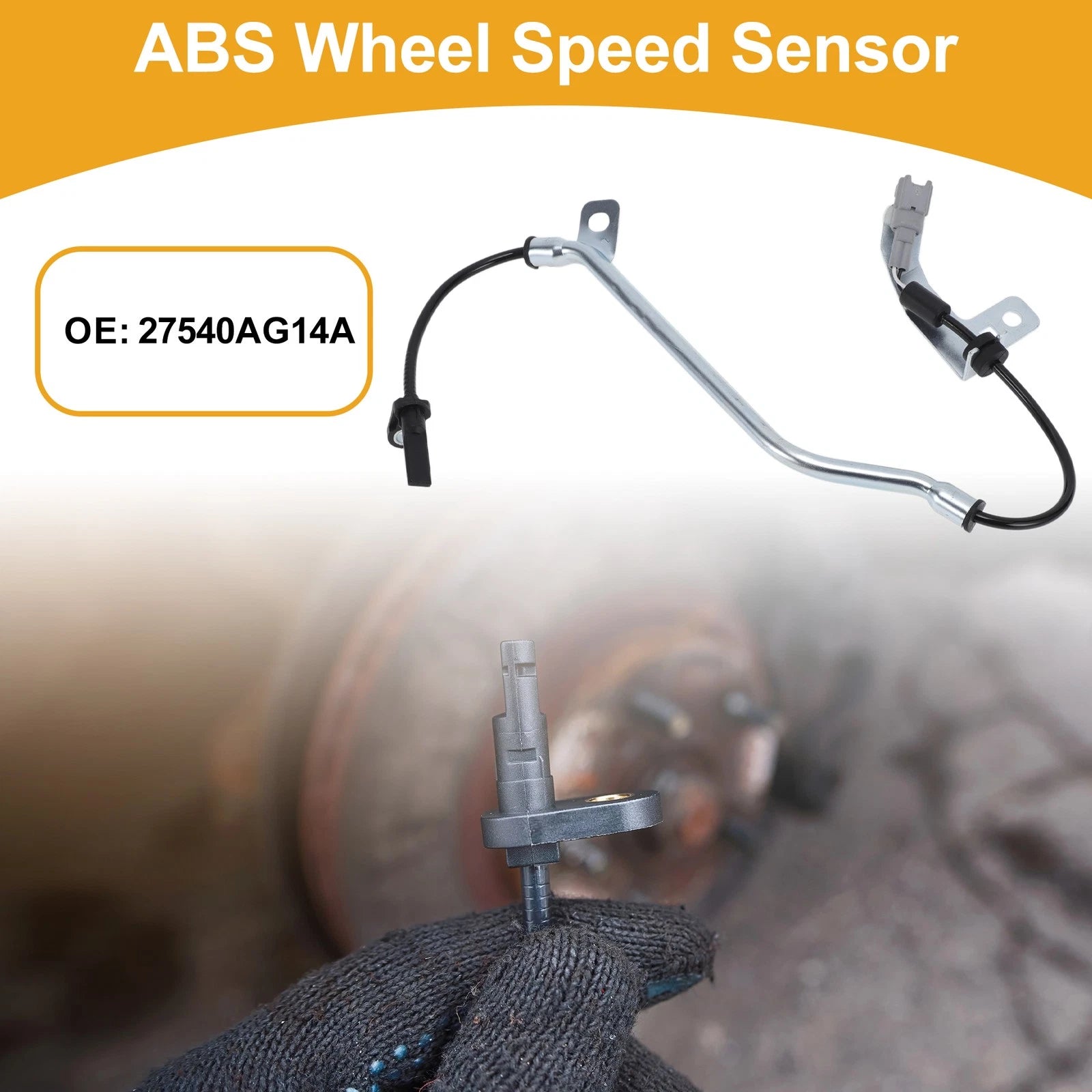 ABS Wheel Speed Sensor No. 27540AG14A for Subaru Legacy  Rear Left