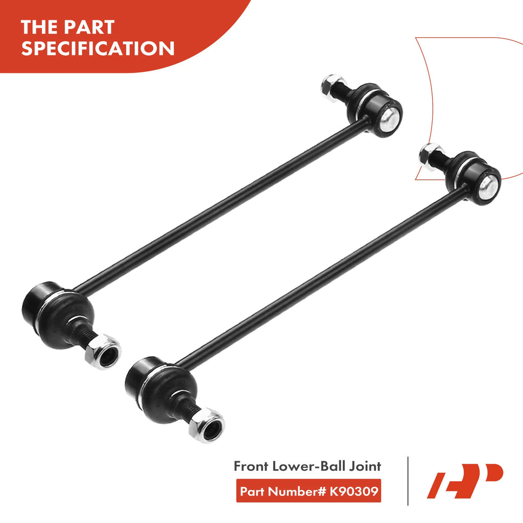 Front Sway Bar Link & Tie Rod End for Toyota Prius (2001-2003)