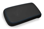 Leather Console Lid Armrest Cover for Chevrolet Colorado (2015–2022) Blue Stitch