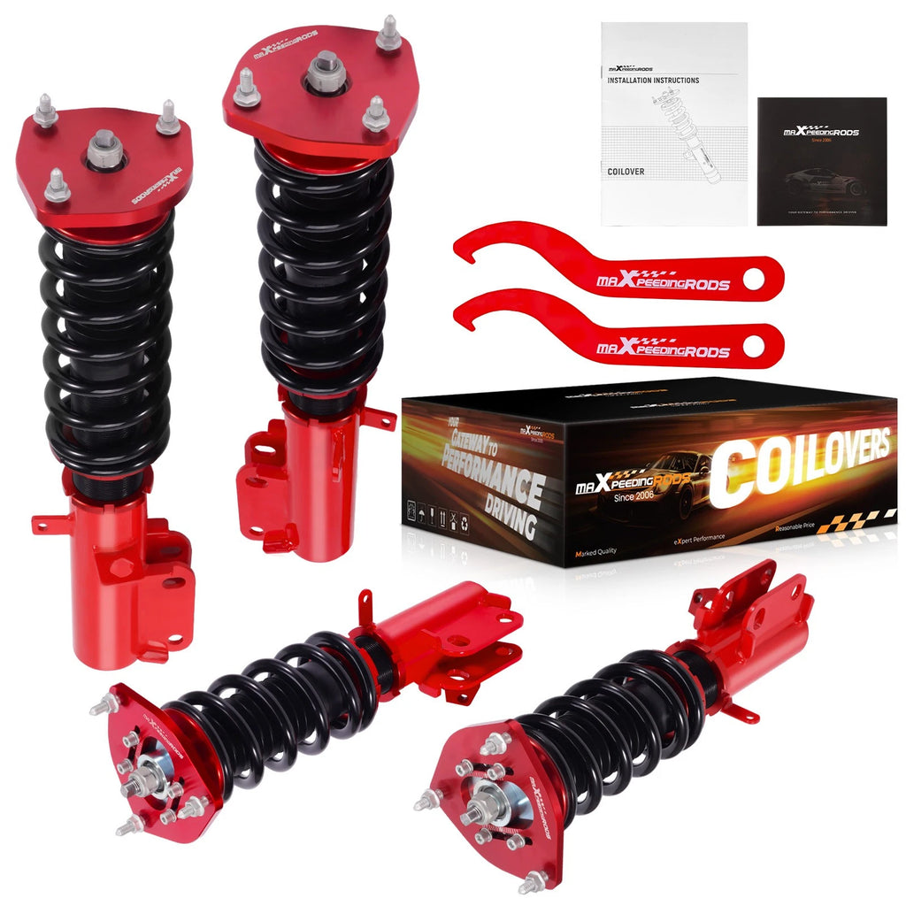 Coilover Shock Spring Lowering Kit for Toyota Corolla (1987–2002)