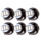 Set of 6 Neo Wedge LED A/C Climate Control Light Bulbs