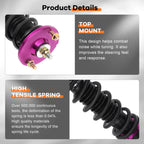 Coilovers for Honda Accord (2008–2012) & Acura TSX (2009–2014) Adjustable Height