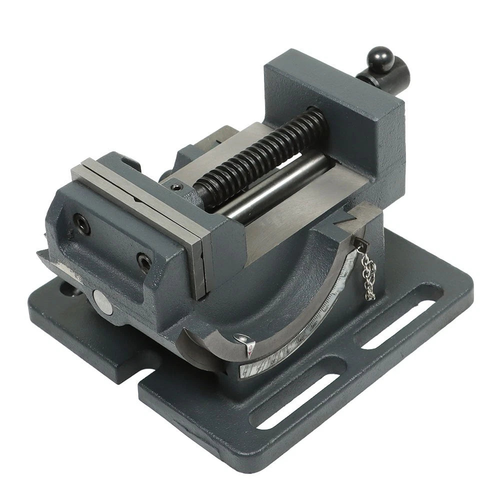 3.25-Inch Industrial Strength Tilting Angle Vise for Benchtop/Drill Press
