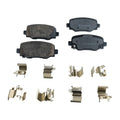 Set of 4 Ceramic Brake Pads for Jeep Compass (2017–2020)