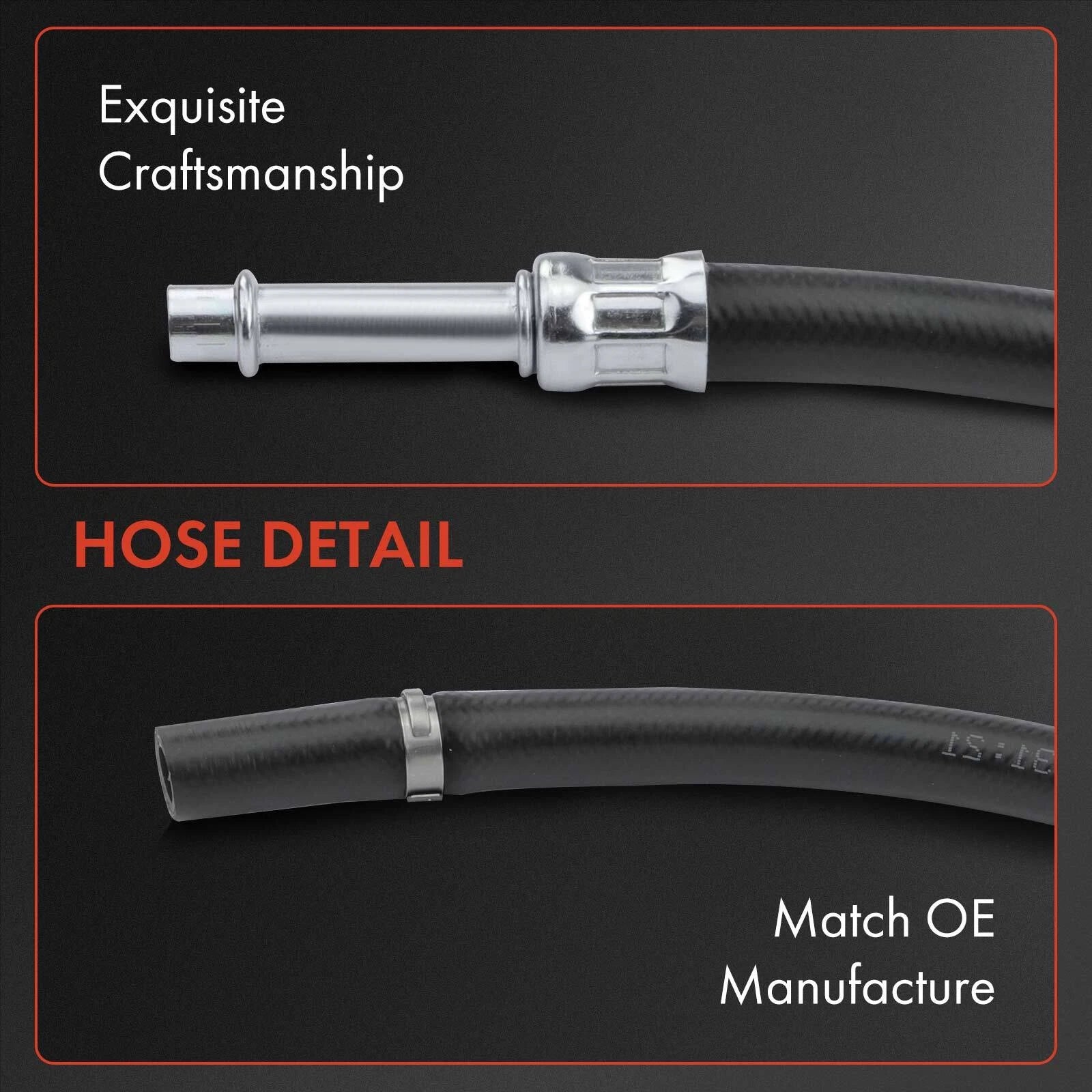 Power Steering Return Line Hose for BMW 740i 740iL (1995-2001)