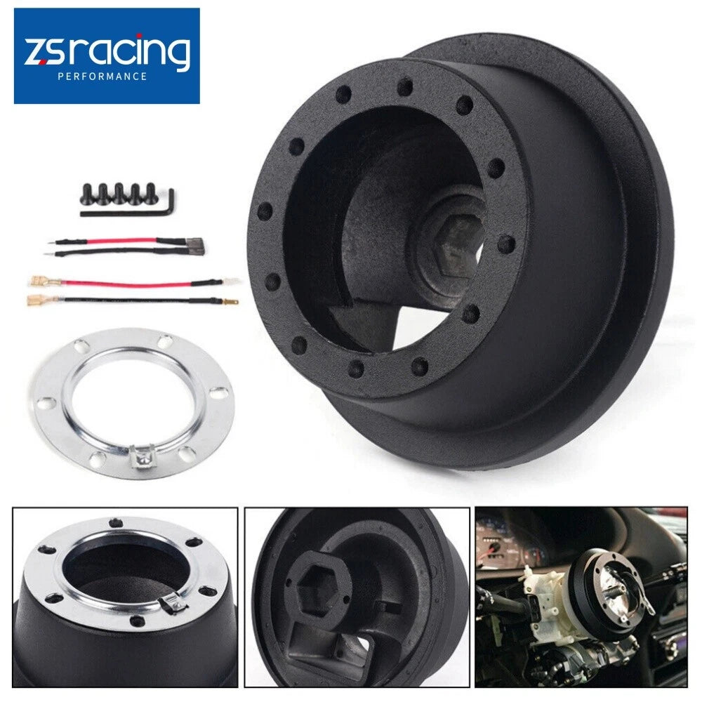 6 Bolt Steering Wheel Hub Quick Release Adapter for Ford Mustang Fiesta
