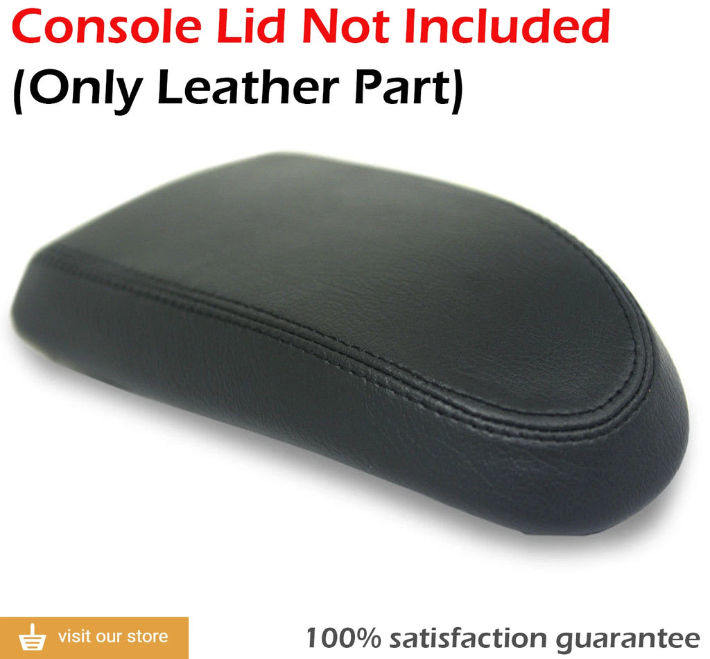Center Console Armrest Cover for Ford Focus (2000–2007) - Black Vinyl