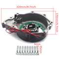 Left Engine Stator Cover w/ White LED for Yamaha YZF-R6 (2006–2014)