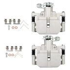 Set of 2 Rear Brake Calipers with Bracket for Dodge Dart (2013–2016)