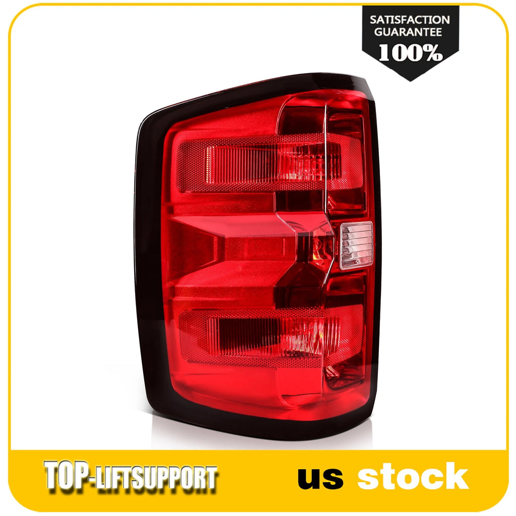 Tail Light for Chevy Silverado 1500 2500 3500HD (2014–2019) Red Housing Left