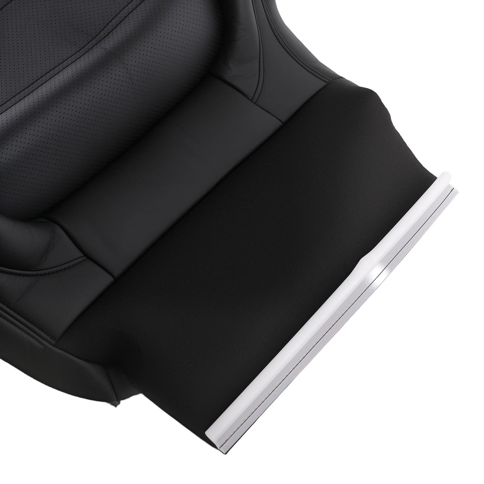 Black Driver Bottom Seat Cover for Volkswagen Passat (2012–2020)