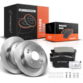 Rear Disc Brake Rotor & Ceramic Pad Set for Honda Civic (2004–2005)