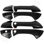 Set of 4 Door Handle Covers for Honda Accord (2008–2012) Carbon Fiber